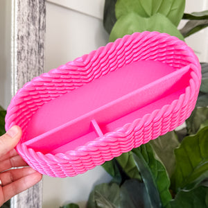 Craft Organizer - Chunky Rope - Hot Pink