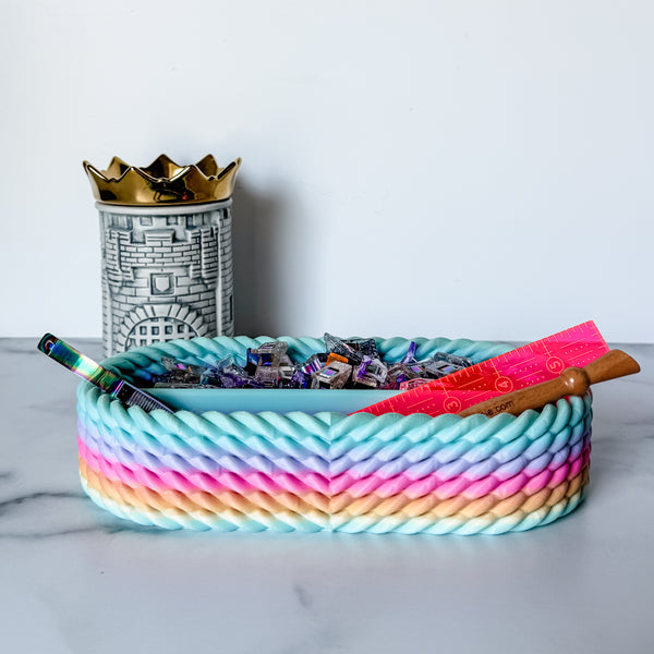 Craft Organizer - Chunky Rope - Matte Rainbow