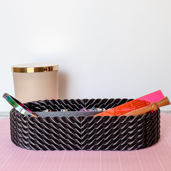 Craft Organizer - Chunky Rope - Onyx