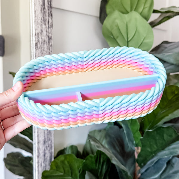 Craft Organizer - Chunky Rope - Matte Rainbow