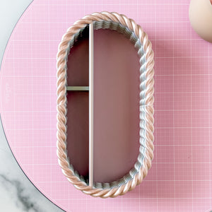 Craft Organizer - Chunky Rope - Lavender Rainbow
