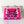 Geo Butterfly Applique Template Set of 10 - Size Small - Magenta