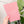 The MINI Wish Tote Major Panels Transparent Acrylic Templates - Set Of 5 - Frosted Watermelon