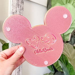 Mouse Craft Tray - Pyramid Base with Grips - Cherry Limeade