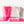 The MINI Wish Tote Major Panels Transparent Acrylic Templates - Set Of 5 - Pink