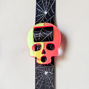 Removable Skull Strapzeez™ - Sunset Holographic