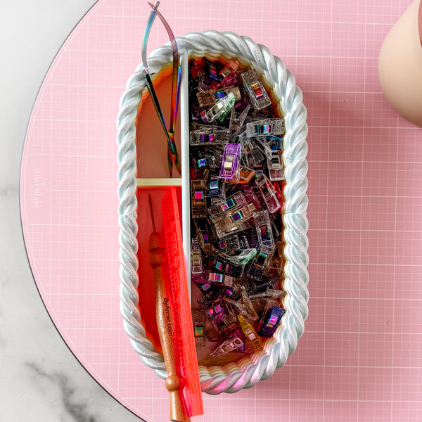 Craft Organizer - Chunky Rope - Dewey Pastel Rainbow