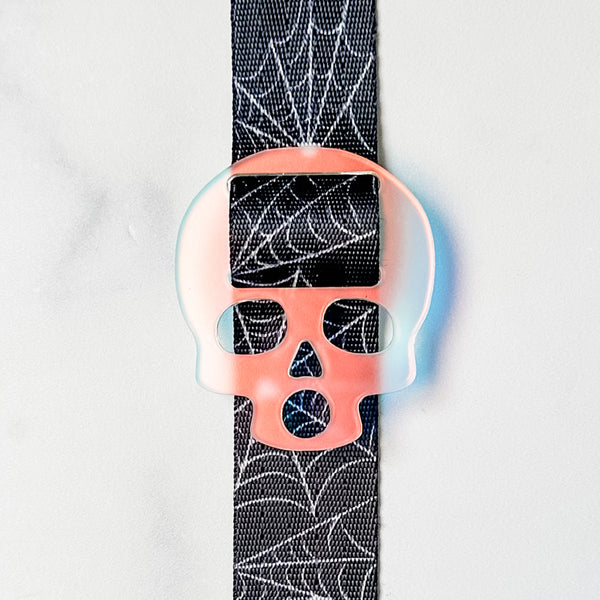 Removable Skull Strapzeez™ - Frosted Holographic