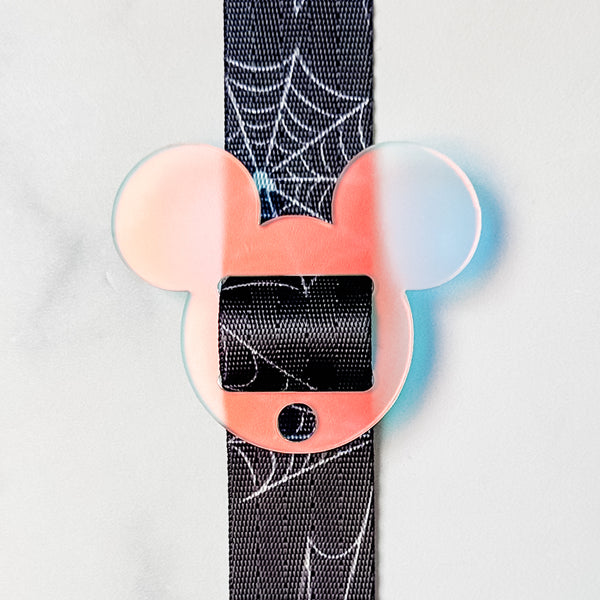 Removable Mouse Head Strapzeez™ - Frosted Holographic