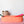 Craft Organizer - Chunky Rope - Peach GLOW