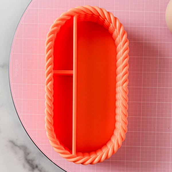 Craft Organizer - Chunky Rope - Peach GLOW