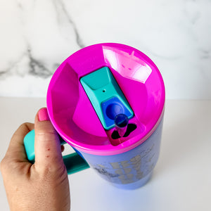 Book Besties - Windbreaker - Corkcicle 40oz Cruiser With Plastic Straw