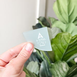 Magic Maker Applique Template Set of 9 - Size Small - FROSTED SEAFOAM