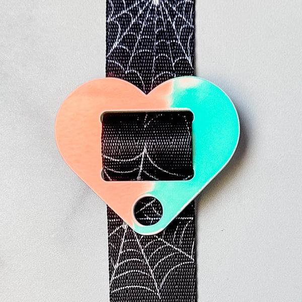 Removable Heart Strapzeez™ - Winter Holographic