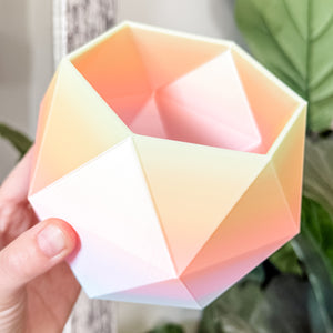 Large Jewel Craft Bowl - Dewey Pastel Rainbow