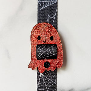 Removable Ghosty Strapzeez™ - Crinkled Pumpkin Foil