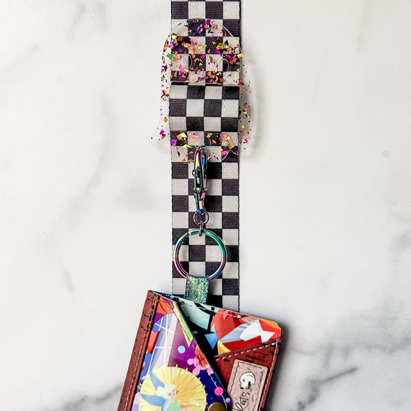 Removable Ghosty Strapzeez™ - Mardi Gras Foil