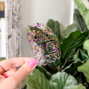 Removable Ghosty Strapzeez™ - Mardi Gras Foil