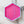 Hexagon Craft Tray - Honeycomb Base with Grips - Hot Pink and Light Blue