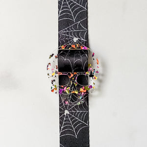 Removable Skull Strapzeez™ - Mardi Gras Foil