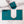 Totes Cute Tote Handle Guide -  Set of 2 - Teal -  Acrylic Template