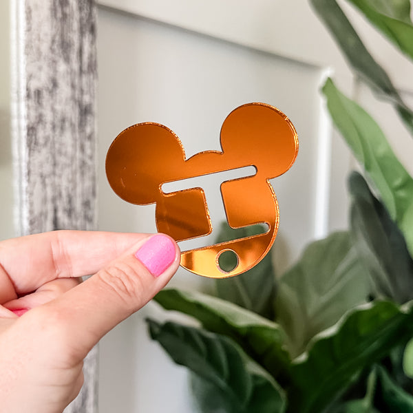 Removable Mouse Head Strapzeez™ - Pumpkin Mirror