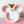 Tiered Large Mouse Shaped Craft Bowl - Dewey Pastel Rainbow - Peach