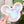 Tiered Large Mouse Shaped Craft Bowl - Dewey Pastel Rainbow - Peach