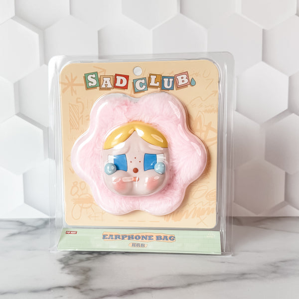 From Our Stash - CRYBABY Sad Club Series-Silicone Plush Earphone Bag