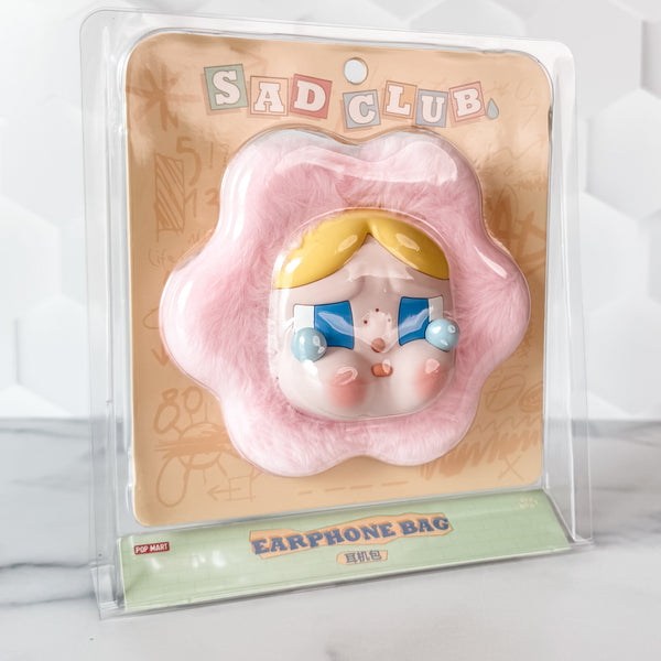 From Our Stash - CRYBABY Sad Club Series-Silicone Plush Earphone Bag