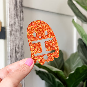 Removable Ghosty Strapzeez™ - Full Glitter Pumpkin