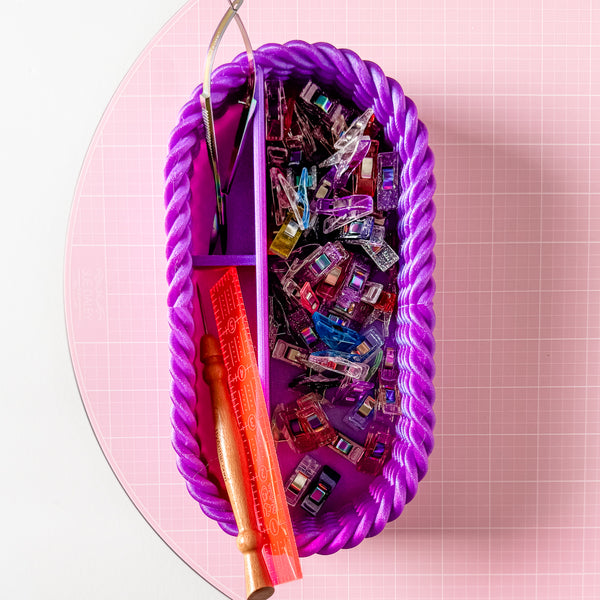 Craft Organizer - Chunky Rope - Violet
