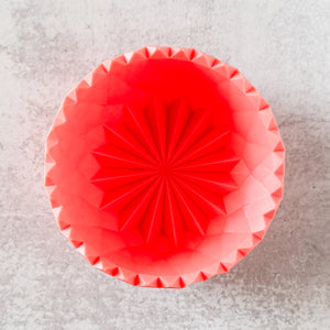 Large Spiked Craft Bowl - Glow In The Dark Pink - Designed by Newt!