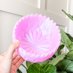 Large Spiked Craft Bowl - Pink Gem - Designed by Newt!