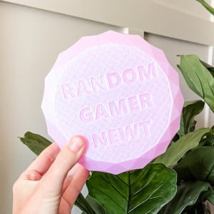 Large Spiked Craft Bowl - Pink Gem - Designed by Newt!