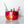 Large Spiked Craft Bowl - Fuchsia and Orange - Designed by Newt!