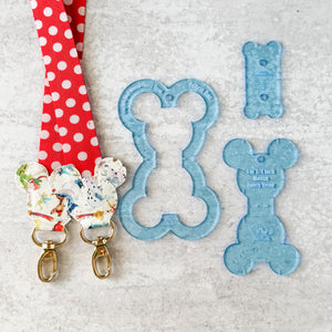 PATREON EXCLUSIVE PREORDER: Mouse Fancy Straps - Size 1" Webbing To 3/4" Hook - Set of 3 - Acrylic Template