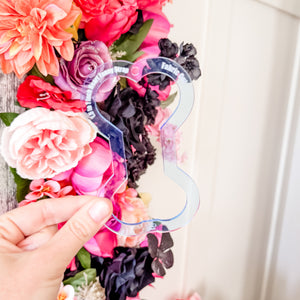 PATREON EXCLUSIVE PREORDER: Hearts Fancy Straps - Size 1.5" Webbing To 1" Hook - Set of 4 - Acrylic Template