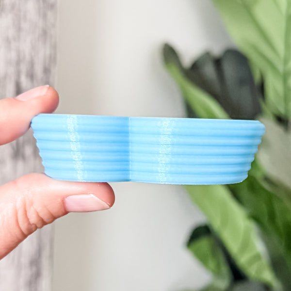 Itty Bitty Mouse Craft Bowl - Baby Blue GLOW