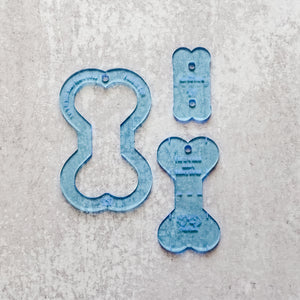 PATREON EXCLUSIVE PREORDER: Hearts Fancy Straps - Size 1" Webbing To 3/4" Hook - Set of 3 - Acrylic Template