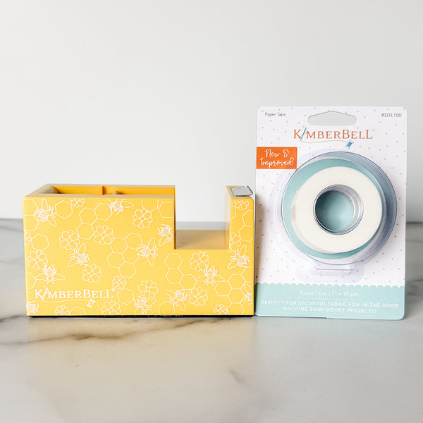 Kimberbell Paper Tape Dispenser Yellow Honeycomb + Roll of Paper Tape (Copy)