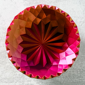 Large Spiked Craft Bowl - Fire Pink - Designed by Newt!