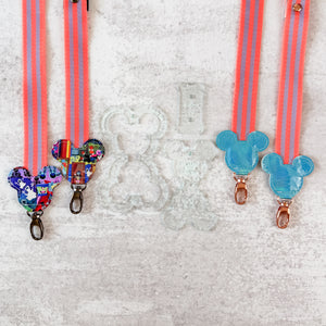 PATREON EXCLUSIVE PREORDER: Mouse Fancy Straps - Size 1" Webbing To 1/2" Hook - Set of 3 - Acrylic Template