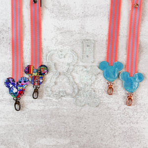 Mouse Fancy Straps - Size 1" Webbing To 1/2" Hook - SODA - Set of 3 - Acrylic Template