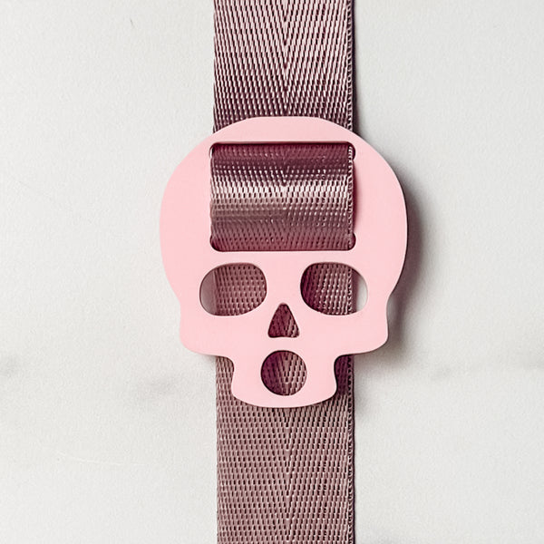 Removable Skull Strapzeez™ - Pastel Pink