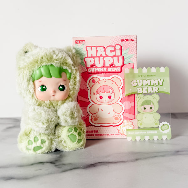 From Our Stash - Hacipupu Gummy Bears - Green Apple - Box Open On Bottom