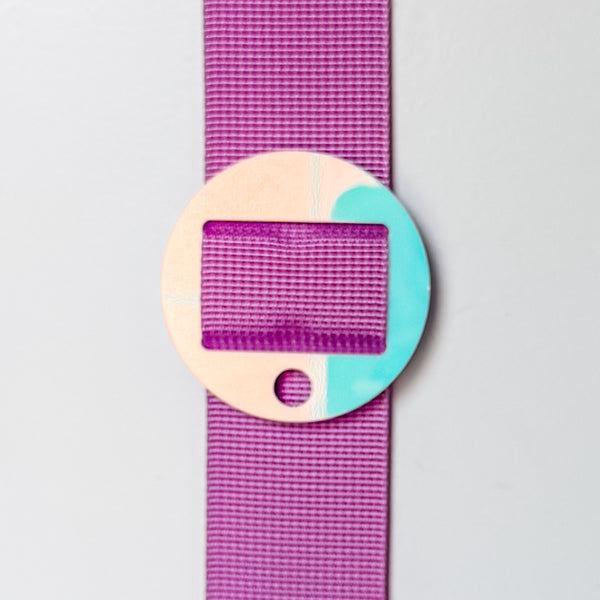Removable Circle Strapzeez™ - Winter Holographic