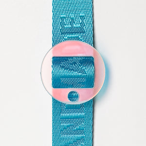 Removable Circle Strapzeez™ - Frosted Holographic