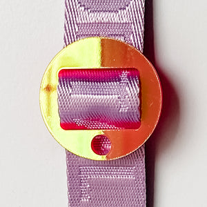 Removable Circle Strapzeez™ - Sunset Holographic