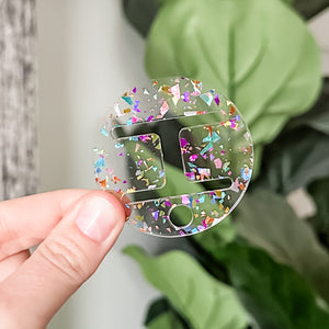 Removable Circle Strapzeez™ - Party Confetti